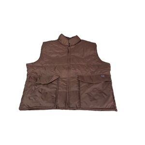 Vtg Ski Daddle‎ Styled By Joie Of North Hollywood Down Puffer Vest Cowboy XL 3h
